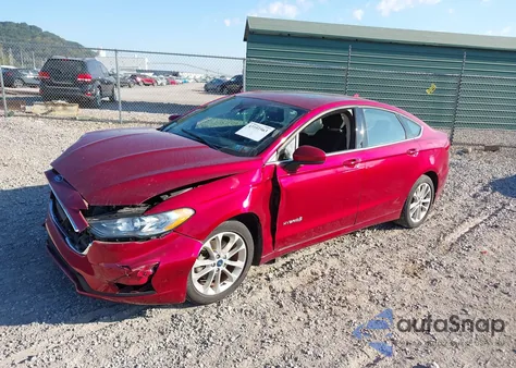 2019 Ford Fusion Hybrid Se из США, поврежденный, VIN 3FA6P0LU7KR102652